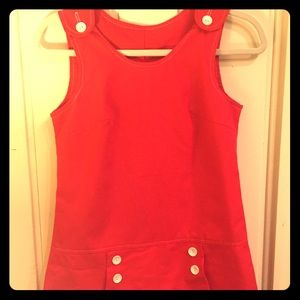 Vintage Red Romper